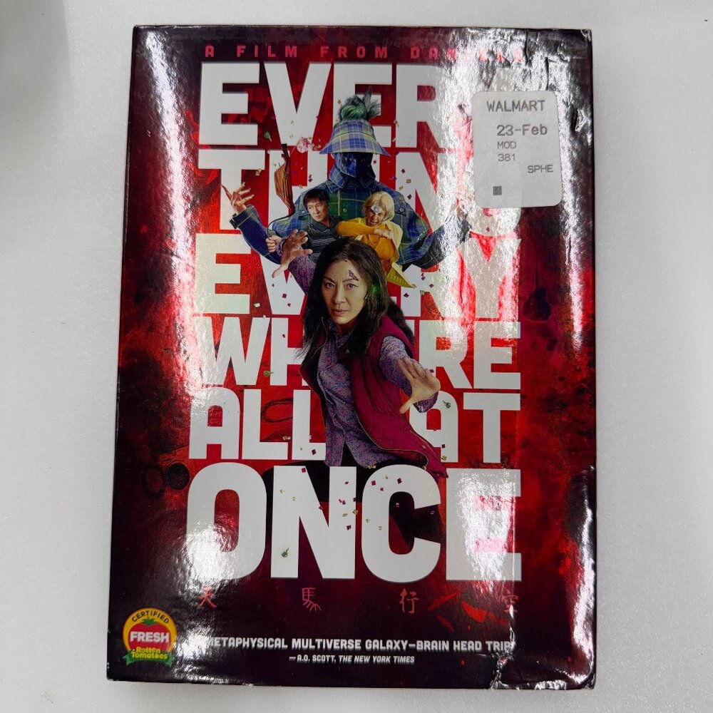Everything Everywhere All At Once [DVD] Disc Tested, Working